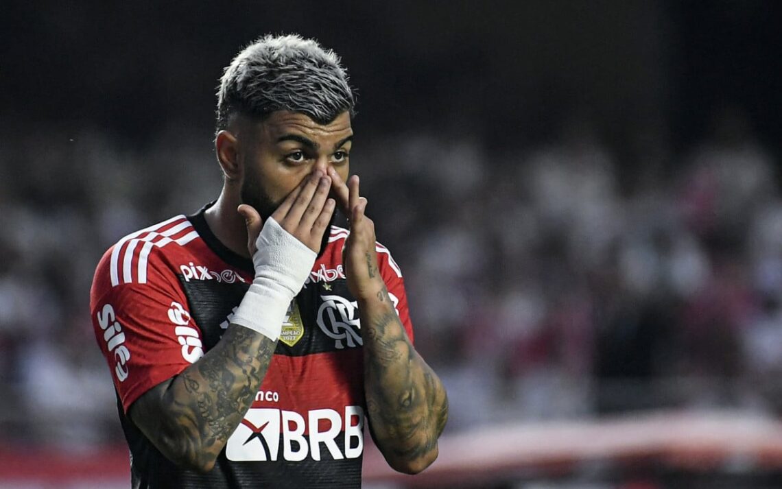 Gabriel Barbosa, atacante do Flamengo