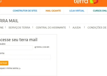 Terramail, Email, Terra, Terra, fora do, ar;