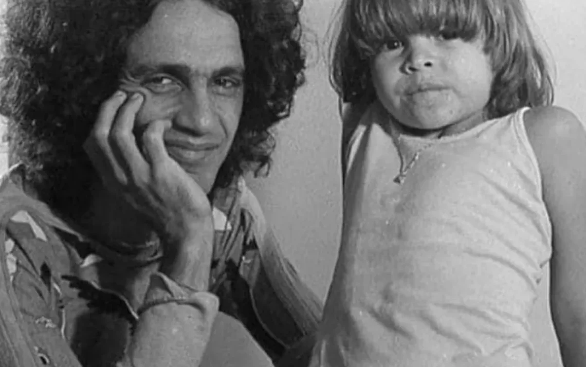 Caetano Veloso e o filho, Moreno Veloso — Foto: Reprodução/Instagram - Todos os direitos: © HIT Site