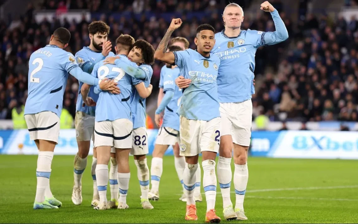 Savinho 'destrói', Haaland quebra jejum, City vence Leicester e respira na Premier League - Foto: @ ESPN - Todos os direitos: @ ESPN