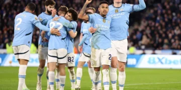 Savinho 'destrói', Haaland quebra jejum, City vence Leicester e respira na Premier League - Foto: @ ESPN - Todos os direitos: @ ESPN