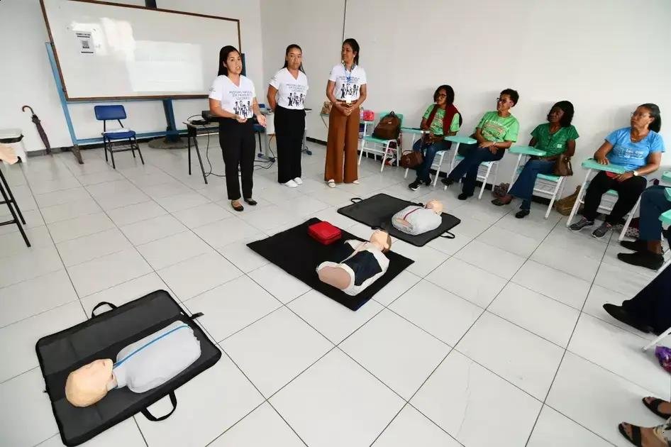 Agentes comunitários de saúde de Alagoinhas recebem formação em primeiros socorros