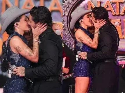 Ana Castela e Zé Felipe: reencontro marcante no especial de Natal