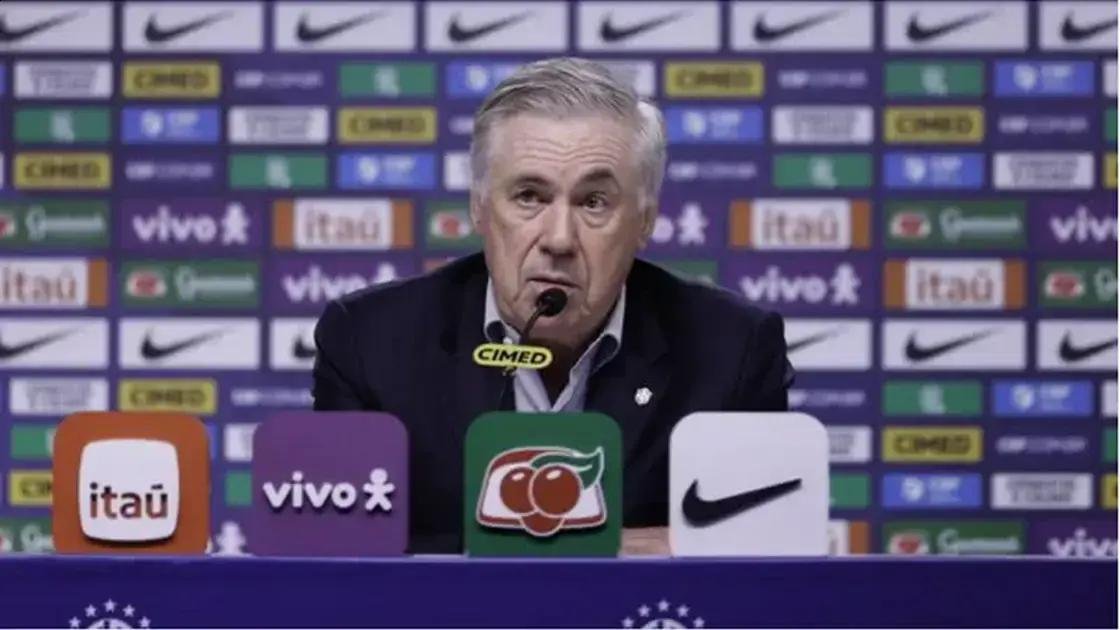 Ancelotti revela que lista da Seleção Brasileira para 2026 está quase pronta