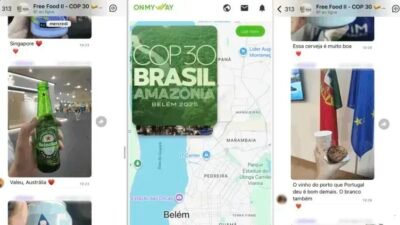 App On My Way ajuda participantes a encontrarem alimentos gratuitos na COP30