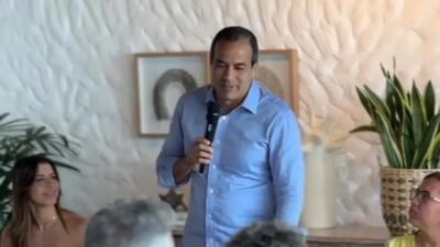Bruno Reis revela suas dificuldades em discurso descontraído
