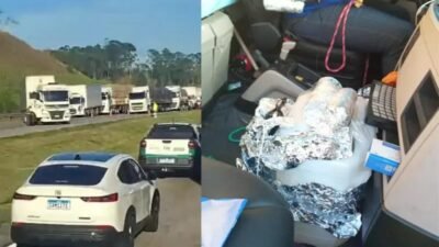 Caminhão suspeito de bomba interrompe tráfego no Rodoanel em Itapecerica da Serra