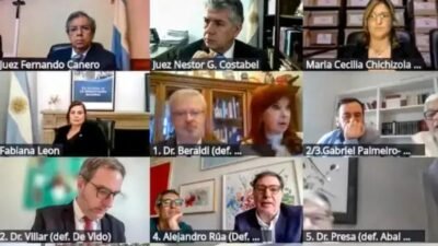 Cristina Kirchner é chamada à atenção durante julgamento por corrupção na Argentina