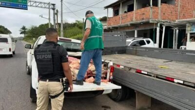 Dois homens presos por abate clandestino em São Sebastião do Passé