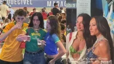 Dua Lipa vive intensamente a cultura brasileira em sua passagem pelo Brasil