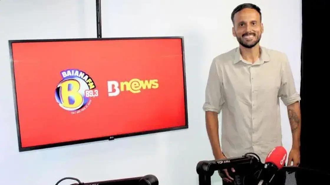 Fábio Gomes é a nova voz da resenha esportiva da Baiana FM