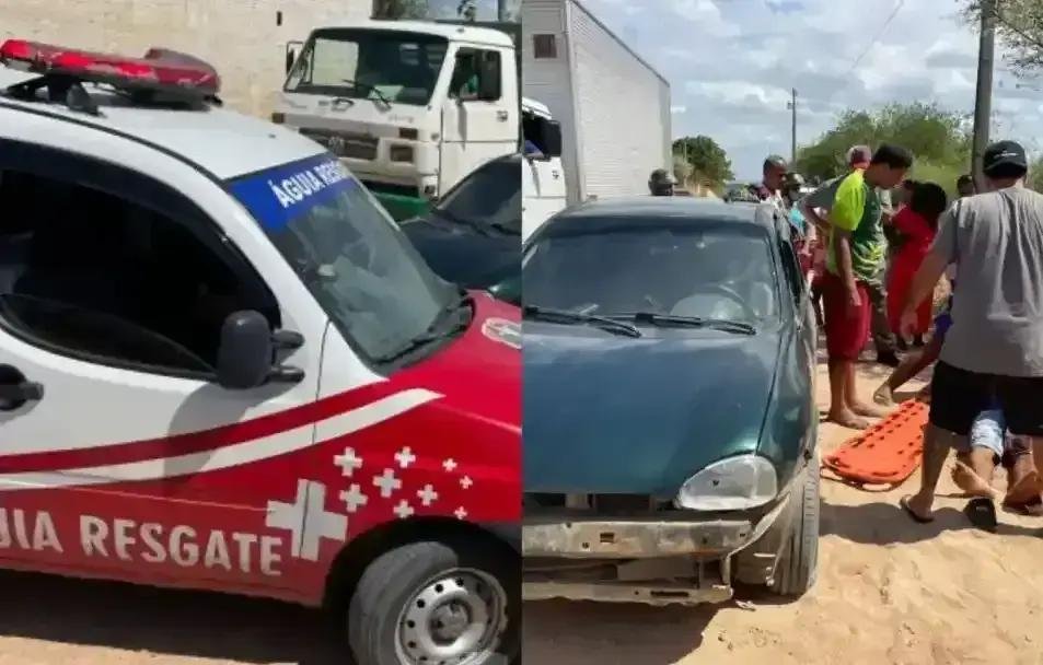 Homem é arremessado de carro após capotamento na BA-411 na Bahia