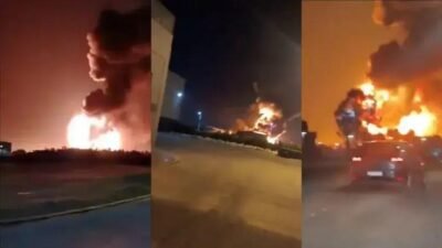 Incêndio em Ezeiza: Explosão devasta parque industrial em Buenos Aires