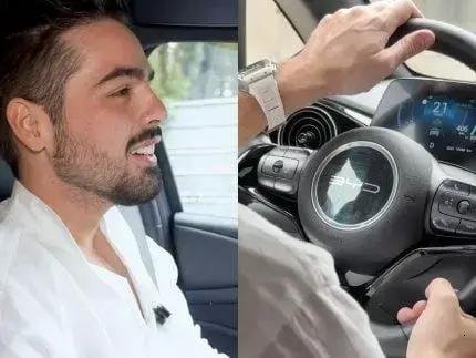 João Silva chega em grande estilo no GP de Fórmula 1 com BYD Dolphin Plus