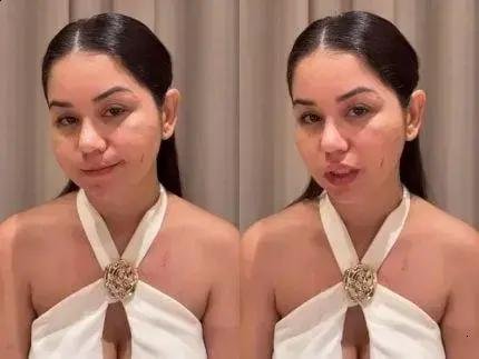 Lays Alves expõe agressão e ameaças da ex-companheira de Diego ao público