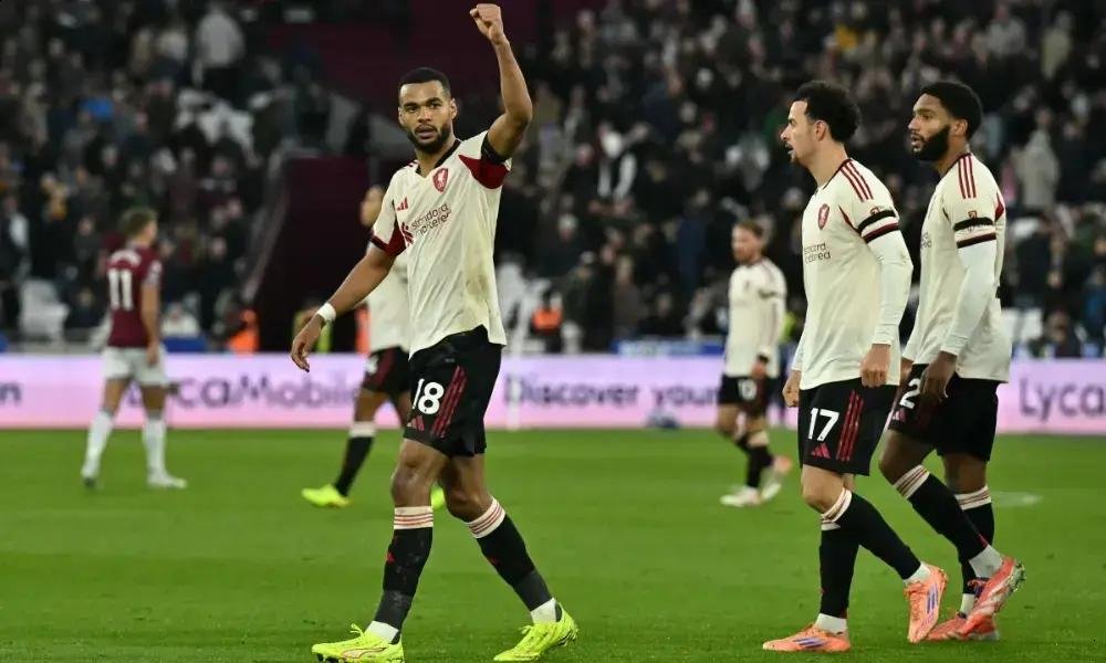 Liverpool reencontra o caminho da vitória com goleada sobre o West Ham