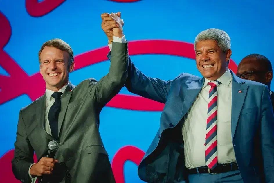 Macron e Jerônimo: Encontro marcado pela leveza e diplomacia