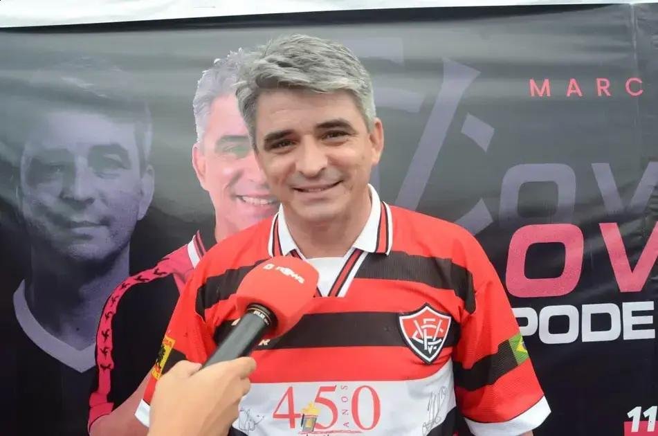 Marcone Amaral reafirma apoio à SAF no Vitória e busca presidência