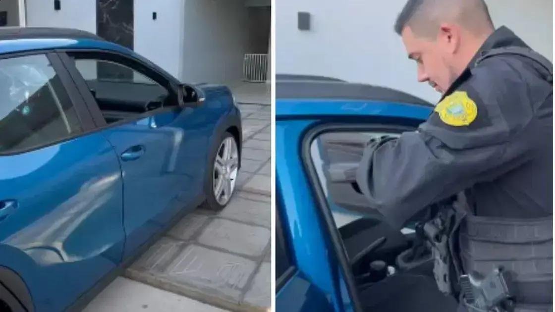 Material apreendido em operação contra influenciadores digitais no Piauí