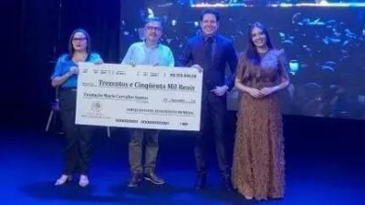 Ministério Bispo Bruno Leonardo doa R$ 350 mil à Fundação Maria Carvalha Santos