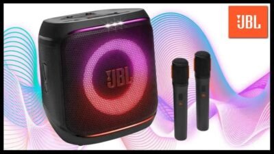 Ofertas imperdíveis: 52% de desconto na JBL PartyBox com microfones