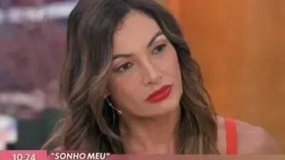 Patrícia Poeta fala sobre desilusões e sonhos no programa Encontro