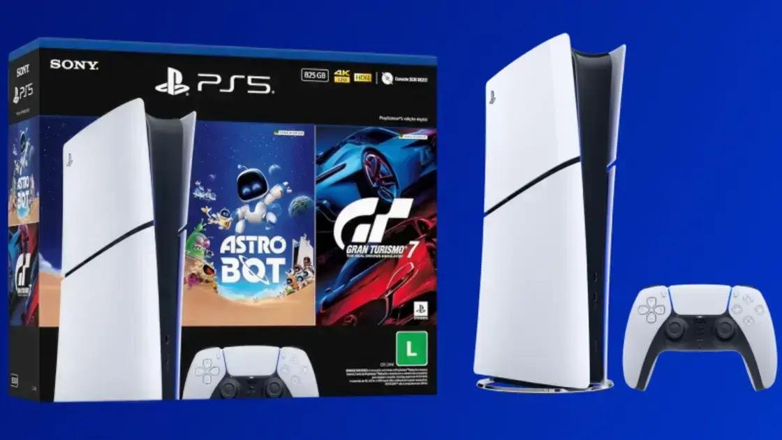 Promoção incrível: Playstation 5 Slim com 30% de desconto e jogos gratuitos
