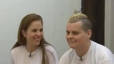 Sandrão surpreende com nova imagem em entrevista ao Domingo Espetacular