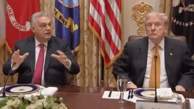 Trump e Orbán discutem fim da guerra entre Rússia e Ucrânia na Casa Branca