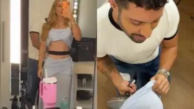 Virginia Fonseca passa per perrengue de figurino no SBT e troca look ao vivo