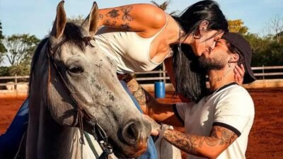Zé Felipe celebra aniversário da namorada com momento especial em família