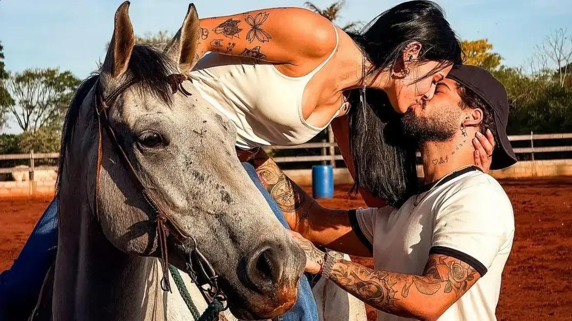 Zé Felipe celebra aniversário da namorada com momento especial em família