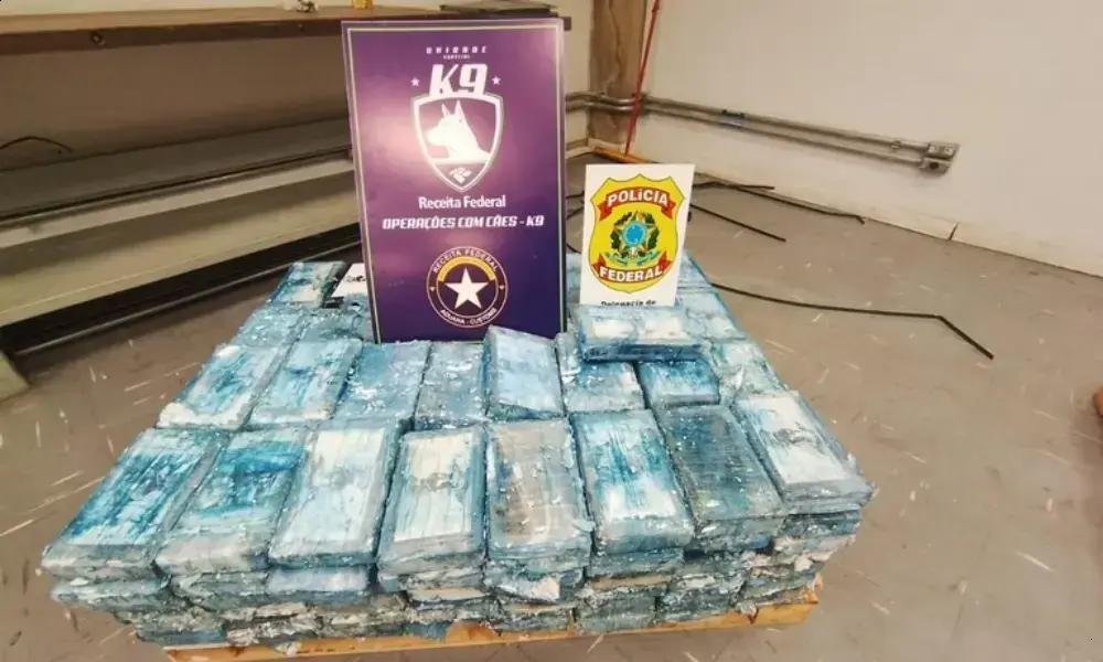 Apreensão de 1,2 tonelada de cocaína no Aeroporto de Confins
