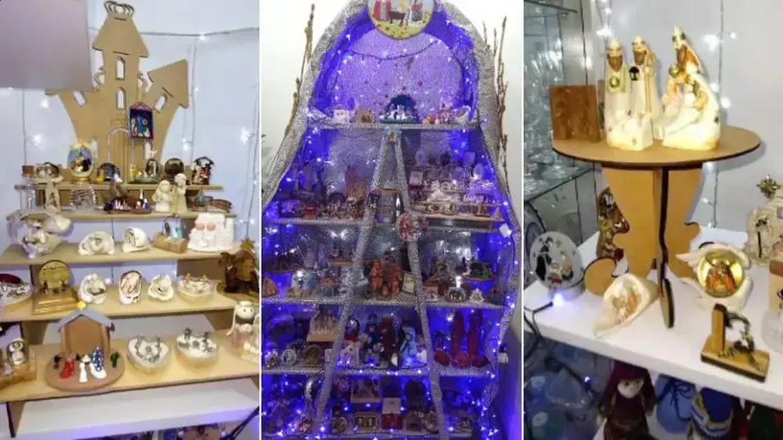 Baiana mantém vivo o espírito natalino com mais de 100 presépios