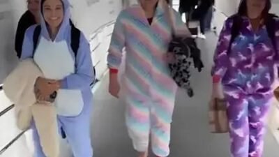 Campanha nos EUA: Deixe os pijamas e chinelos em casa para viajar!