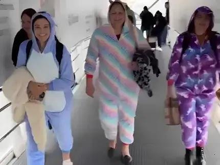 Campanha nos EUA: Deixe os pijamas e chinelos em casa para viajar!