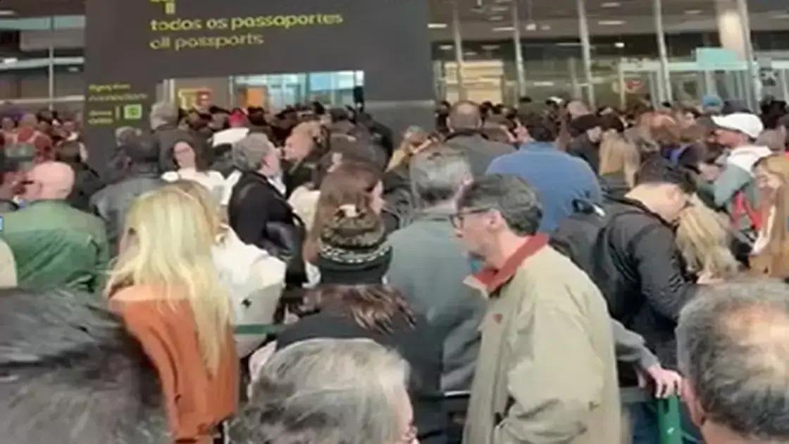 Caos no Aeroporto de Lisboa Ameaça Réveillon dos Brasileiros