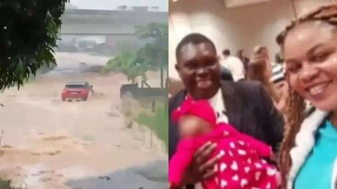 Casal e bebê morrem em tragédia durante ciclone na Grande Florianópolis