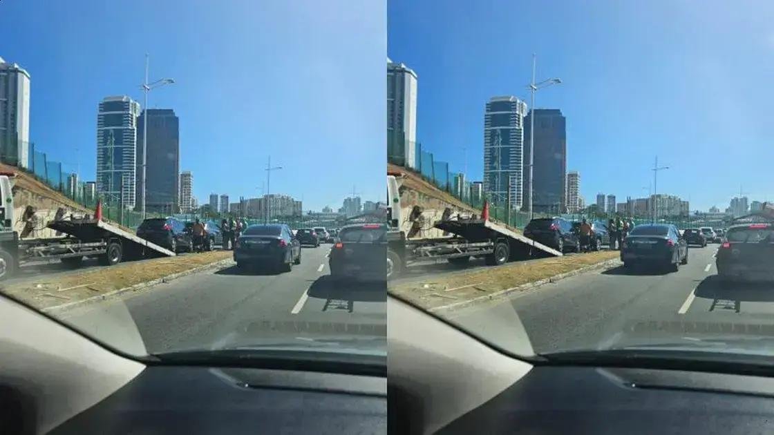 Colisão trava trânsito na Rodoviária de Salvador nesta terça-feira