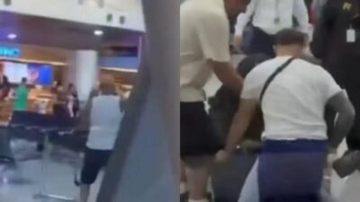Confusão em aeroporto de Recife termina com uso de spray de pimenta