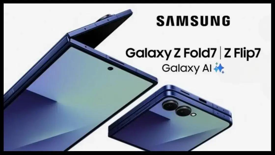 Descontos Imperdíveis: Galaxy Z Fold7 e Z Flip7 da Samsung