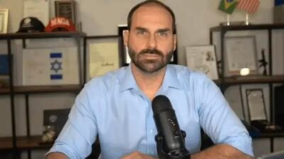 Eduardo Bolsonaro vê otimismo em diálogo entre Lula e Trump