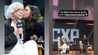 Fernanda Montenegro emociona e homenageia Bruna Marquezine na CCXP25