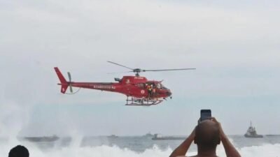 Festa de Réveillon em Copacabana: Resgates e Alertas de Segurança