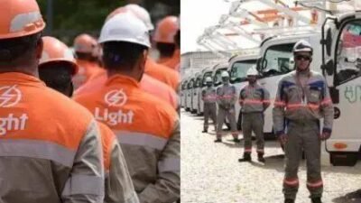 Funcionários da Light ajudam Enel a restaurar energia em São Paulo após apagão