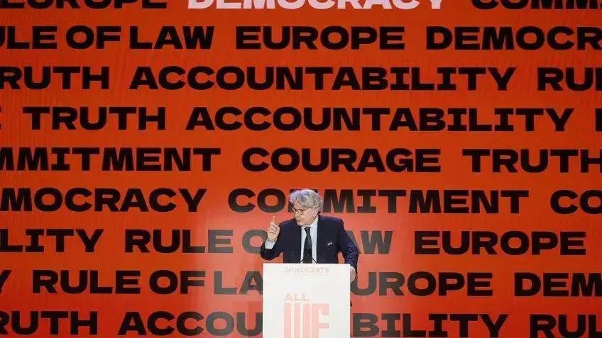 Governo francês critica veto de visto de EUA a Thierry Breton e ativistas