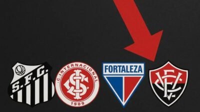 IA prevê rebaixamento de Santos e Internacional no Brasileirão 2025