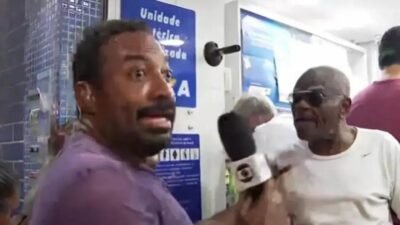 Idoso choca repórter com planos ousados após Mega da Virada
