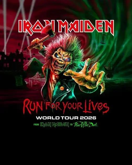 Iron Maiden anuncia turnê no Brasil com ingressos a partir de R$ 212,50