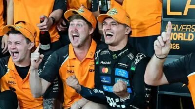 Lando Norris conquista campeonato mundial de Fórmula 1 em 2025